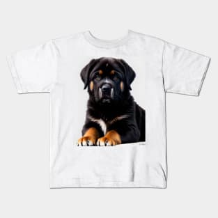 Tibetan Mastiff Puppy 04 Kids T-Shirt